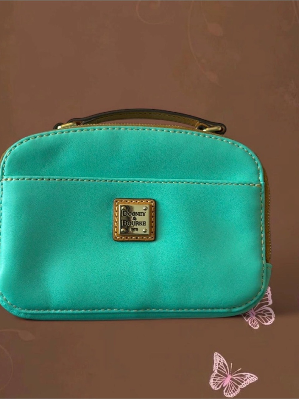 Dooney & Bourke Teal Mini Purse
